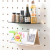 Carpenter's uncle 15mm hole board accessories acrylic unobstructed display layer round hole storage flat board