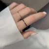 Ins set does not fade very fine and exquisite light luxury ring