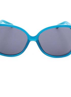 代购GUESS女士太阳镜防紫外线遮光抗眩光清晰视野蝴蝶形蓝色