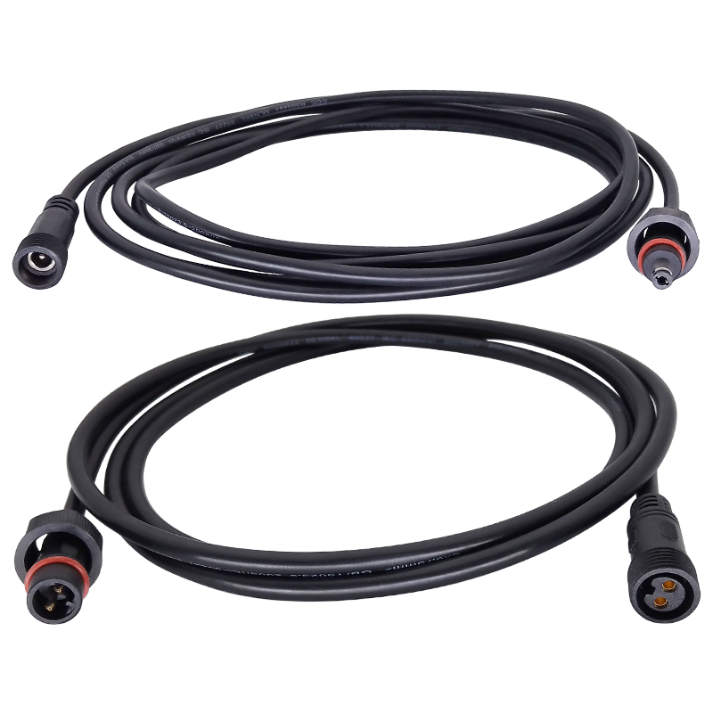 DC插头5.5-2.1电源0.5/0.75平方公母延长线圆接头监控防水连接线 - 图3