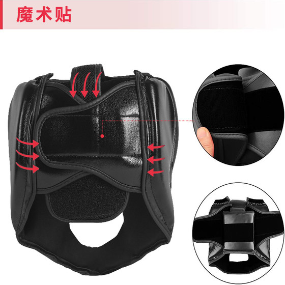 Boxing head protection and mouth protection for adults and children