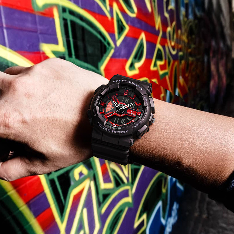 马克华菲电子男士十大高中潮流手表 马克华菲手表国产腕表