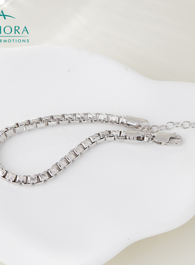 ADHORA意大利设计师款S925银饰手链女小众设计感手饰夏季新款