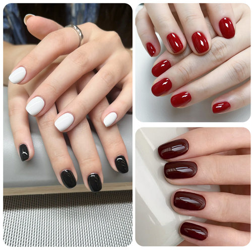 美甲指甲油胶光疗胶裸透色多巴胺猫眼流行色马卡龙全套美甲店专用 - 图1