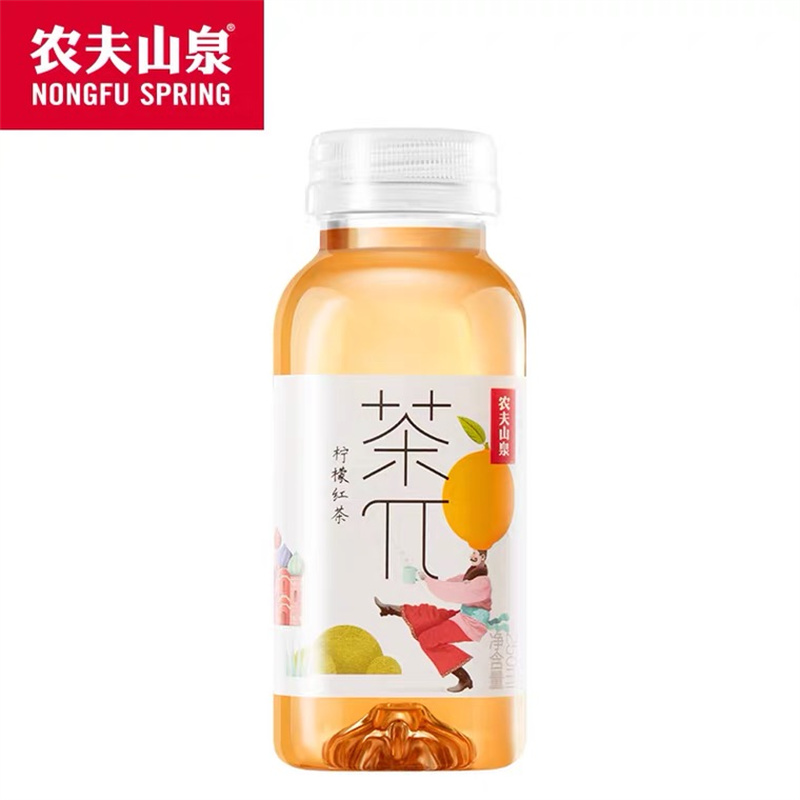 农夫山泉茶派π迷你装茶饮料250ml*6瓶蜜桃乌龙柠檬红茶随机发BB