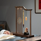 Экранная ручка, подвесная кисть, держатель для ручек, волосатый орех, держатель для ручек, твердая древесина, латунь, простой творческий современный кабинет, четыре сокровища, новый китайский стиль, студенческие украшения, подарочная коробка, украшение для подарка