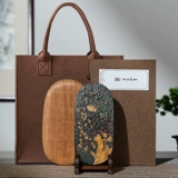 Шанлианское озеро ручка, весенние цветы и осенние фрукты, мастер и ремесленные ремеселки из чернила