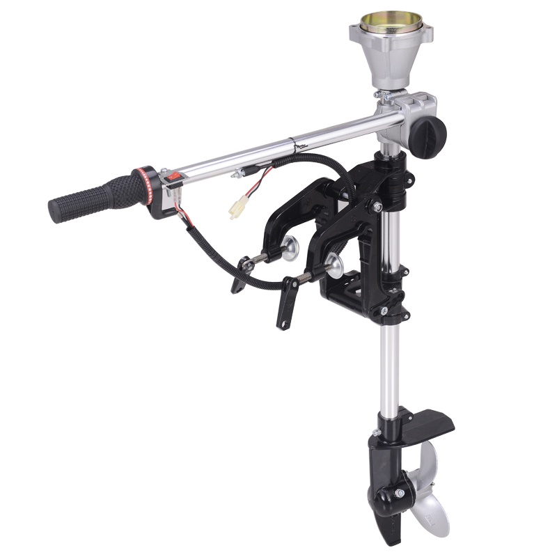 极速船用柴油汽油挂机电动u船外机推进器四冲程挂机配件支架桅杆 - 图1