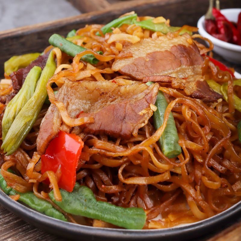 猪肉豆角焖面卤面条蒸面条炒面懒人午餐速食加热即食冷冻半成品,淘宝优惠券,粉丝福利购,淘宝优惠卷