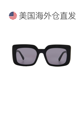自营Longchamp Grey Square Ladies Sunglasses LO753S 001 51 -
