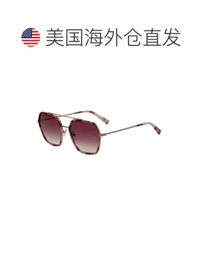 自营Tumi Women's 56 mm Rose Gold Sunglasses - rose gold hava