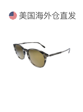 自营Salvatore Ferragamo  SF 911S 003 53mm Unisex Round Sungl