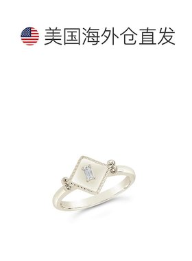 1h可退 【美国直邮】sterling forever 通用 戒指锆石