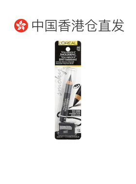 香港直邮L'Oreal欧莱雅烟熏眼线笔木笔顺滑流畅显色2.48g正品