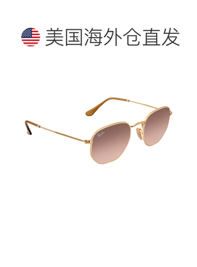 自营ray-banRay Ban Hexagonal Flat Lenses Brown Gradient Avia