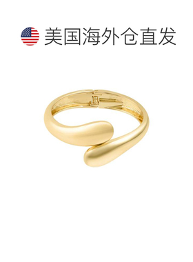 自营adorniaGold Plated Overlapping Cuff - gold 美国奥莱直发