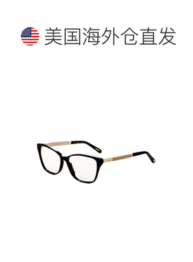 自营Chopard Women's 56 mm Black Opticals - black 美国奥莱直