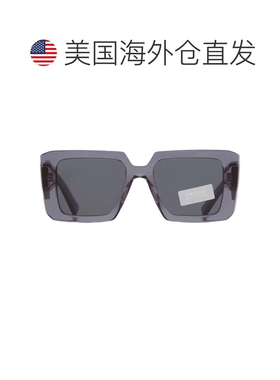 自营Prada深灰色方形女士太阳镜PR 23YS 19O70B 51 - multi 美国