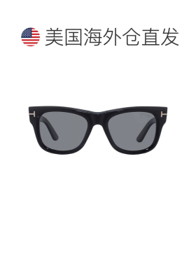 自营Tom Ford Finn偏光烟雾方形男士太阳镜FT1304 01D 53 - multi