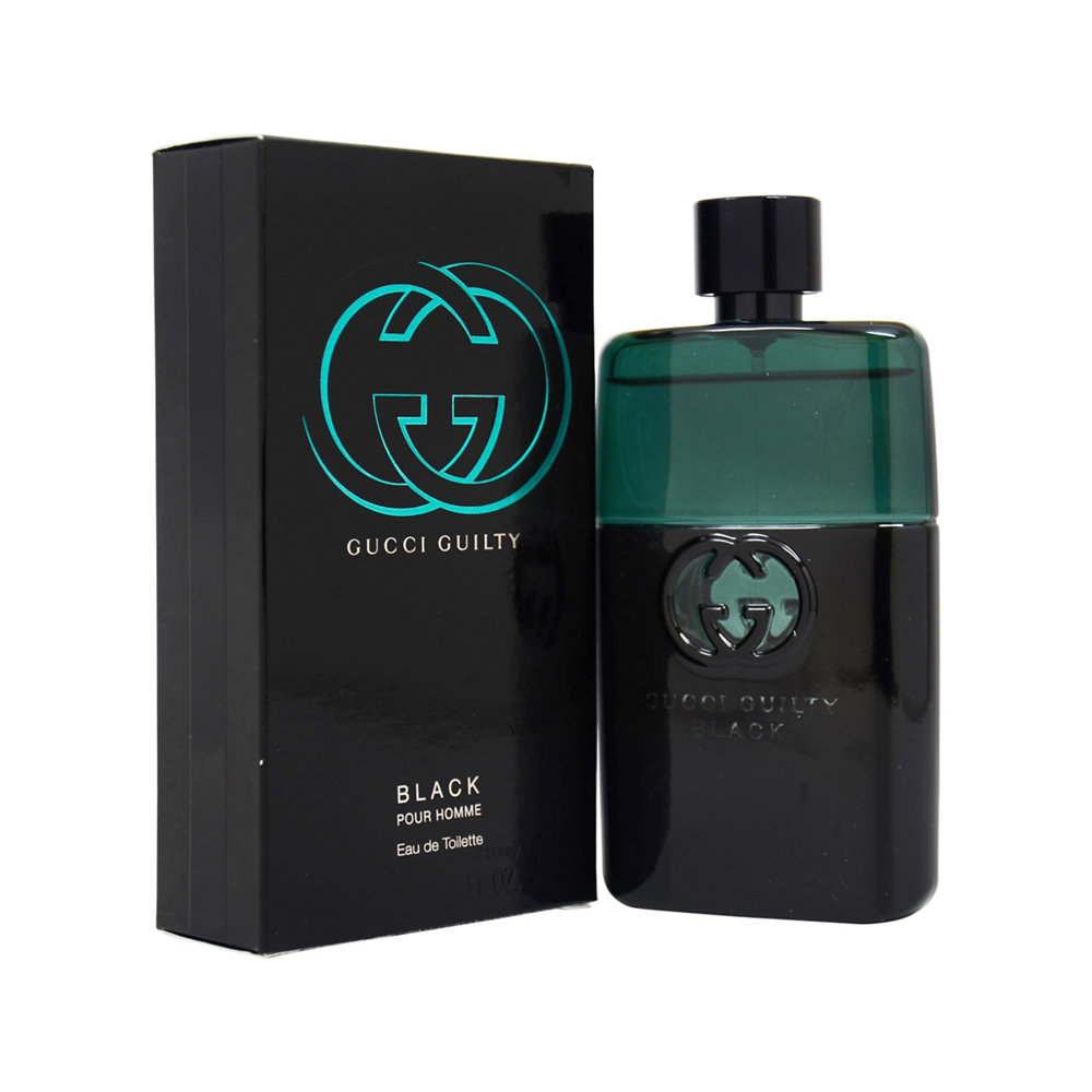 天猫国际美国直购美国直邮gucci 古驰黑色罪爱男士淡香水90ml清新辛辣浓郁持久0