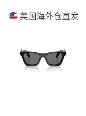 自营prada0pr C07s Oversized Square Frame Sunglasses - grey
