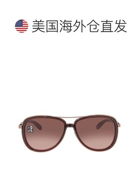 自营Oakley Split Time Red Gradient Pilot Ladies Sunglasses O