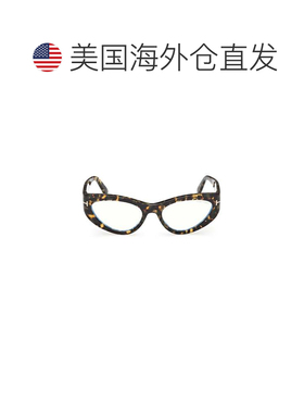 自营tom fordFt6134-B Cat-Eye Tortoiseshell Acetate Sunglasse