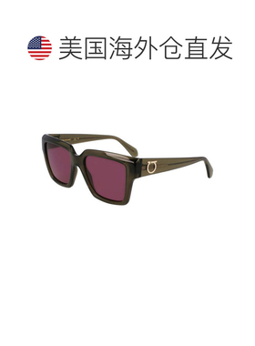 自营salvatore ferragamoEF2014S 320透明卡其色/绿色-透明卡其色