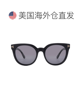 自营Tom Ford Moira Polarized Smoke Cat Eye Ladies Sunglasses