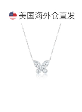 自营Suzy Levian Sterling Silver Gala Pink & White Cubic Zirc