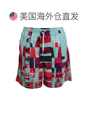 自营Dsquared2 Printed Beachwear Shorts Men's Swimwear - mult