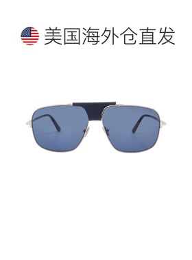 自营Tom Ford Tex Blue Navigator Men's Sunglasses FT1096 16V