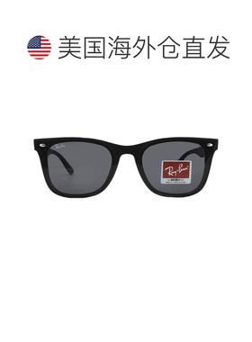 自营ray-banRay Ban Dark Grey Square Unisex Sunglasses RB4420