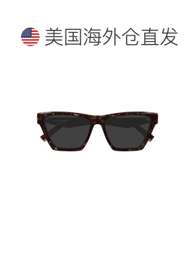 自营saint laurentSl M103 Angular Tortoiseshell Sunglasses -