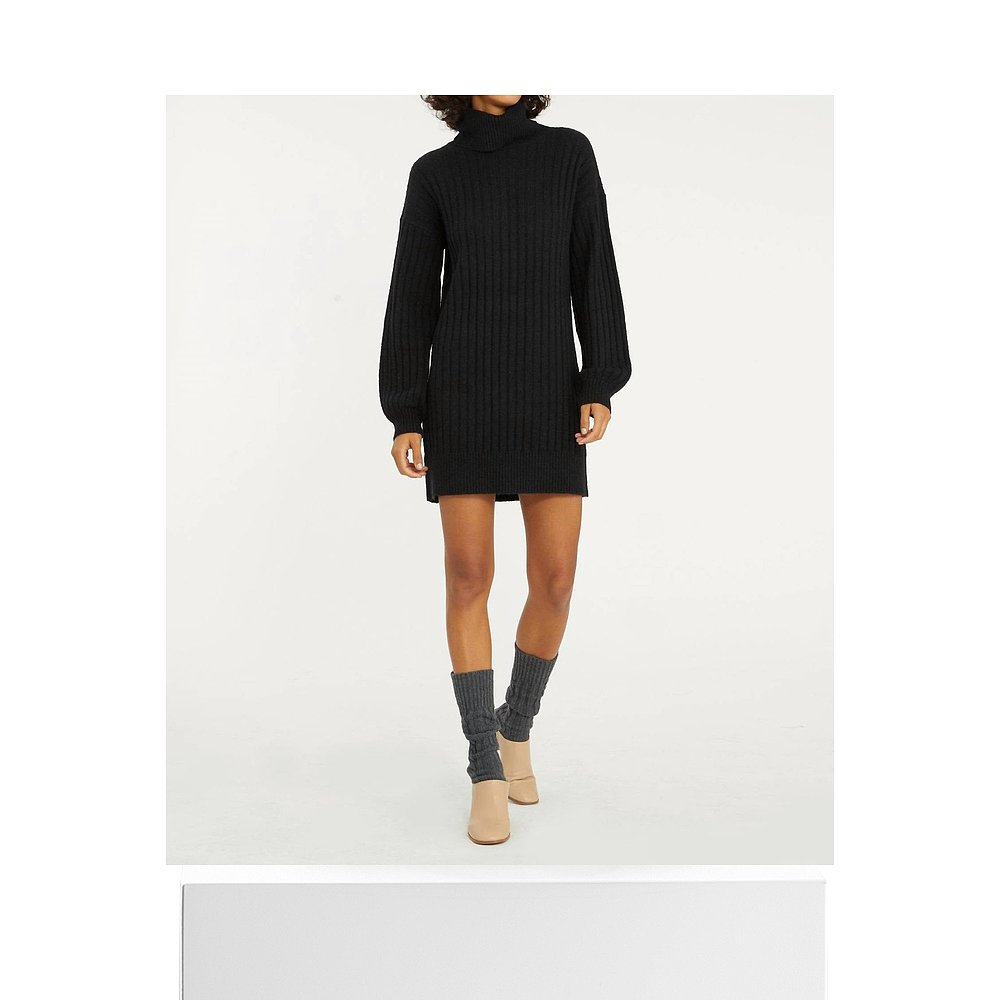 sanctuaryCozy Nites Sweater Dress In Black Nite - black nite - 图3