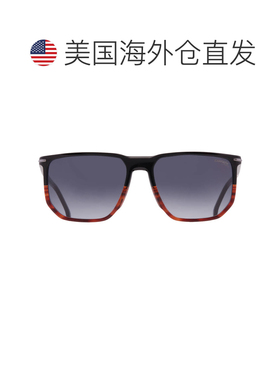自营Carrera Grey Shaded Geometric Men's Sunglasses CARRERA 3