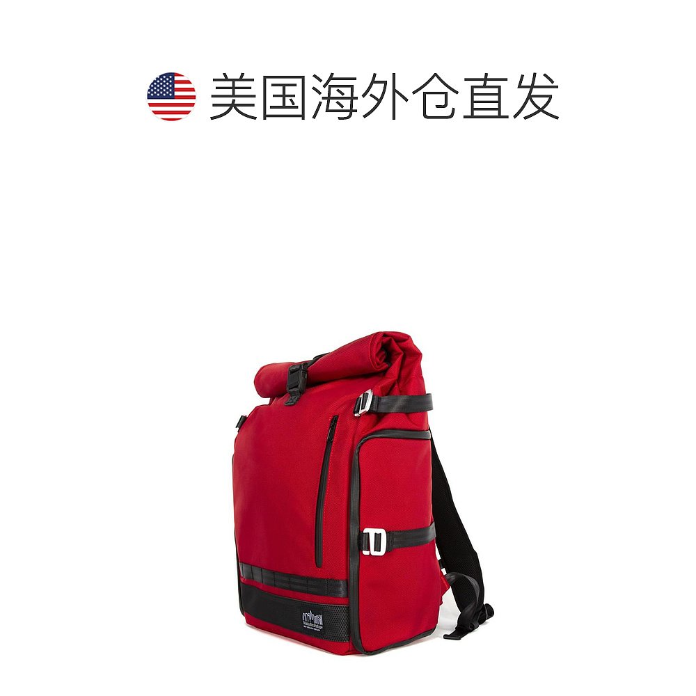 【美国直邮】manhattan portage 男士 双肩包尼龙背包银色邮差包 - 图1