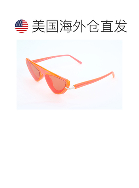 自营Calvin Klein Unisex 57mm橙色太阳镜CKNYC1951S-855-57-Oran