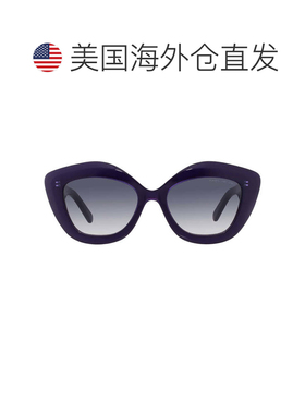 自营Marc Jacobs深灰色猫眼女士太阳镜MARC 800/S RY8 52 - multi