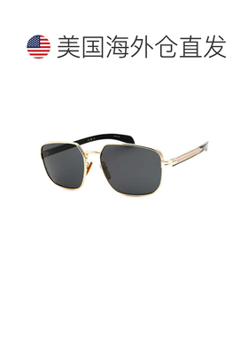 自营david beckhamDB 7121/G/S 0RHL IR金色黑色/灰色-金色黑色