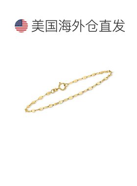 自营Ross-Simons 意大利 2.25 毫米 14 克拉黄金 Lumachina 链手
