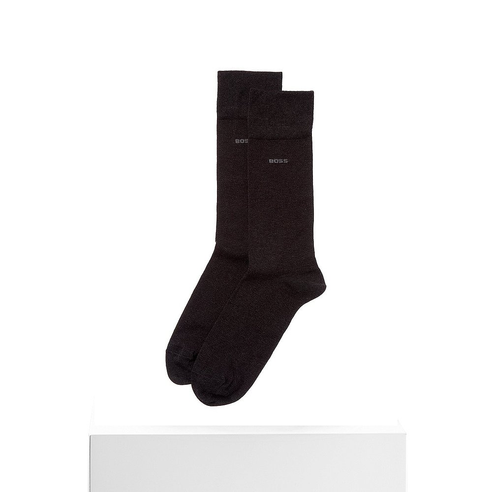 自营Hugo Boss 2pk Tom Socks - black 美国奥莱直发 - 图3