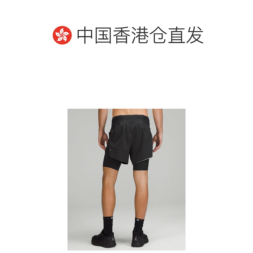 香港直邮潮奢 Lululemon 男士 SenseKnit Composite | 运动短裤 L - 图1