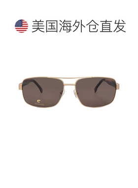 自营Carrera Polarized Bronze Rectangular Men's Sunglasses CA
