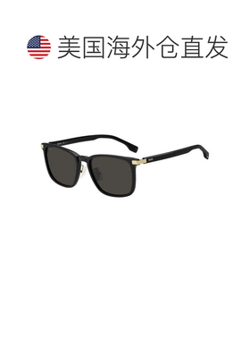 自营hugo bossBOSS 1406/F/SK 02M2 IR黑色/金色/灰色-黑色/金色