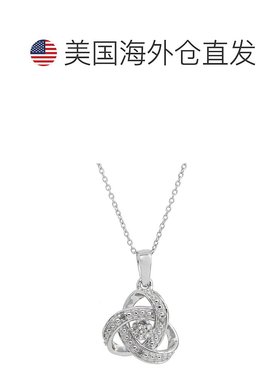 自营 savvy cie jewels爱之结钻石项链 0.10 Tcw - 白色 美国奥莱