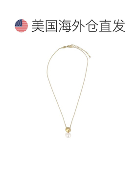 自营ferragamoSculptural Pendant Faux Pearl Necklace - not ap