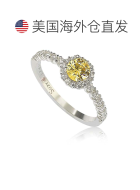 自营Suzy Levian Sterling Silver Pink Sapphire (0.54cttw) & D