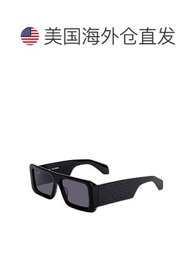 自营Off-White Sunglasses Square Full Rim, Teal Frame And Dar