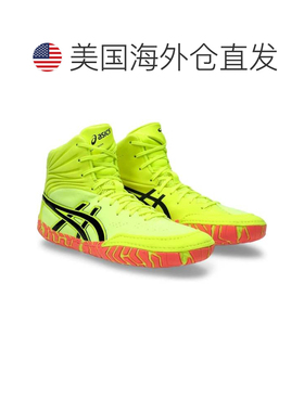 自营Men's Asics Aggressor 5 1081A063-750 Safety Yellow Wrest